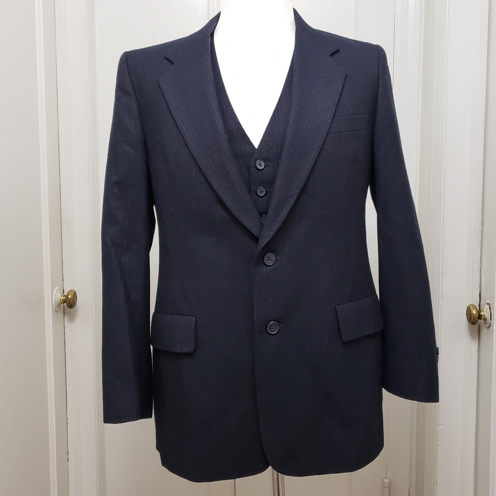 Christian Dior Pinstriped Blazer and Vest